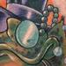 Tattoos - Frog Chaperon for the Debutante Ball with Bubble Pipe and Monocle Tattoo - 59265